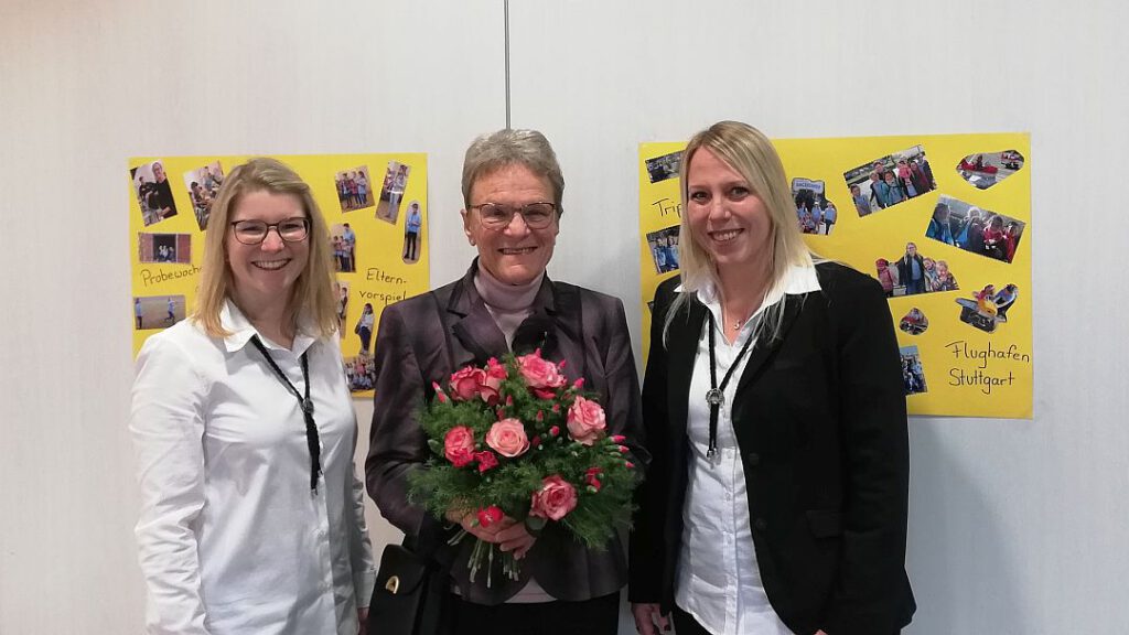 Anna Bauer, Susann Eisele, Nicole Droxner (v.l.)