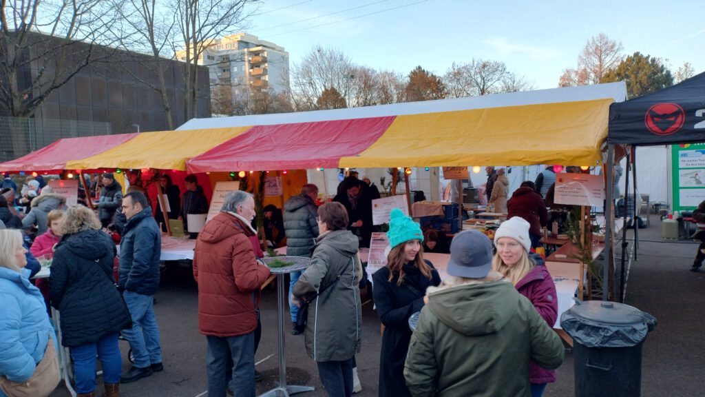 MVB-Stand am Weihnachtsmarkt 2024